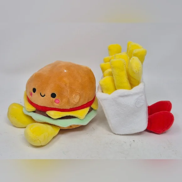 Hallmark Better Together Burger And Fries Megnetic Plush - Picture 5 of 8